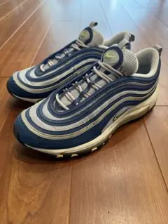【美品】 ナイキ エアマックス97 ATLANTIC BLUE 26.0cm