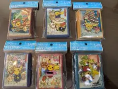 ポケモンセンタートウホク　デッキシールド　6種　ポケカ　スリーブ　新品