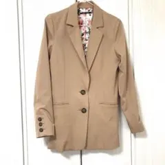 one way ベージュ テーラードジャケット