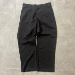 美品00s DOCKERS ドッカーズ ブラック ワイドチノパン W34のサムネイル