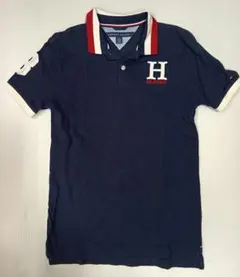 TOMMY HILFIGER　ポロシャツ　ネイビー　サイズL