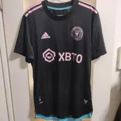 adidasインテル・マイアミゲームシャツメッシサッカーy2kストリート