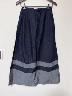 デニムフレアスカート