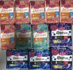 エリエール ナチュラ 吸水ナプキン 吸水パット￼ まとめ売り 合計12袋 