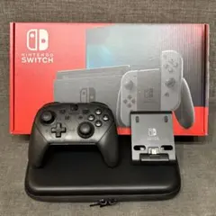 ニンテンドースイッチ本体一式＋純正プロコン　他付属品あり