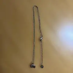 【ディズニー公式】シンデレラ カボチャの馬車 ネックレス シルバーカラー