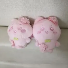 ちいかわ ぬいぱれっと　さくらいろ　マスコット　ぬいぐるみ　ピンク　桜色