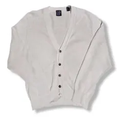 old GAP 90S コットンカーディガン 90年代 ホワイトのサムネイル