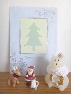しろくま貯金箱　★ライトくまさん　クリスマス　2点セット