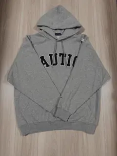 NAUTICA グレー フード付きパーカー