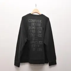 WTAPS ダブルタップス スウェット L ブラック 黒 SCREEN