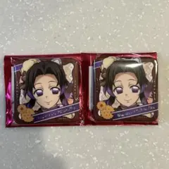 鬼滅の刃 バレンタイン 2026 胡蝶しのぶ　缶バッジ　アクリルスタンド　セット