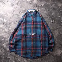 90’s CHAPS RALPH LAUREN ネルシャツ チェック　コットン