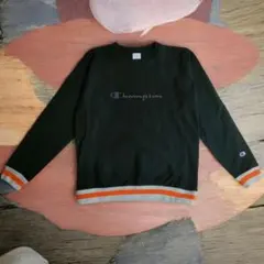 Champion リバースウィーブリブライン クルーネック スウェット L