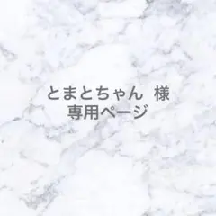 とまとちゃん 様 専用ページ