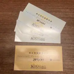 ゼビオ XEBIO HOLDINGS 株主特別優待券 10% 20% OFF