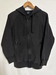 タグ付 GAP ジップアップ パーカー スミクロ ヴィンテージ加工