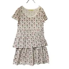 BEAMS BOY（ビームスボーイ）小花柄ティアード カットソー ワンピースのサムネイル
