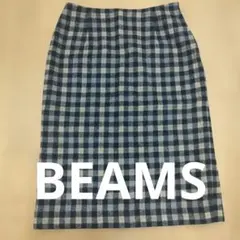 BEAMS LIGHTS チェック柄タイトスカートのサムネイル