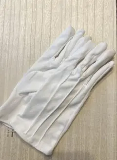 新郎ウェディング用ホワイトグローブ