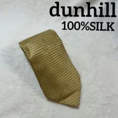 dunhill ダンヒル ネクタイ シルク100% イタリア製 イエローのサムネイル