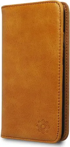 【新品値下】 iPhone 17 Pro 用 ケース 手帳型 本革 キャメル