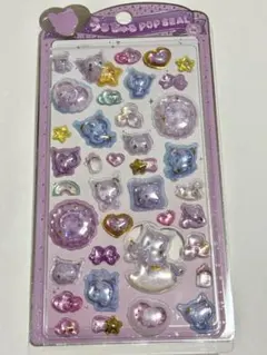 ③ぷくっと硬い3D立体シール☆