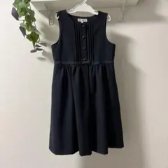 mille feuille 女児紺色ノースリーブワンピース 120