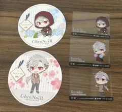 葛葉 にじさんじ ChroNoiR アニカフェ コースター クリアカード3枚