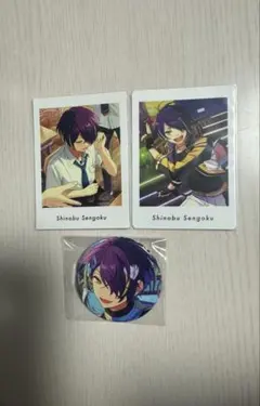 あんスタ 仙石忍 ぱしゃっつ 缶バッジ セット