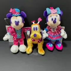 ミニーのファンダーランド ミッキー ミニー プルート ぬいば