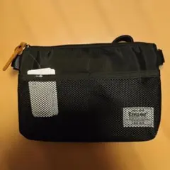 ナノユニバースRenameメッシュポケットナイロンサコッシュバッグ新品未使用