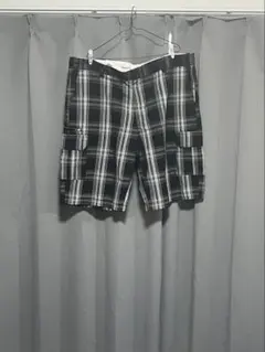 Dickies チェック柄 カーゴハーフパンツ ショートパンツ