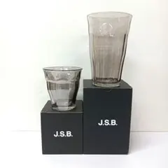 三代目 J SOUL BROTHERS　JSB　ロゴ　ブラックグラス　2点セット