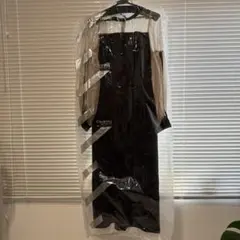 Louere チュールボリューム袖ワンピース S