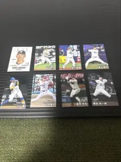 【まとめ売り】カルビー プロ野球チップス カード 8枚セット柳田・前田健太 ほか