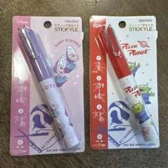 スティック型はさみ　2本　スティッキール　ディズニー　トイストーリー　アリスのサムネイル
