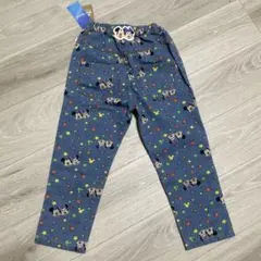 新品タグ付き ミッキー ミニー柄 ボトムス 120cm