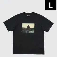 新品 UNIQLO PEACE FOR ALL Tシャツ/役所広司 ブラック Lのサムネイル