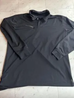 Callaway Golf 長袖ポロシャツ ブラック　作業着　4L大きめサイ10のサムネイル