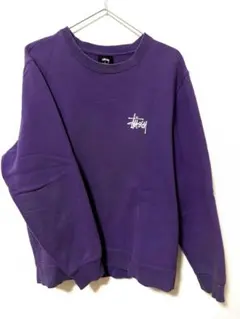 Stüssy パープル スウェット S メンズライク
