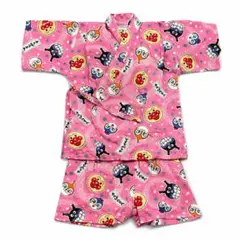 アンパンマン ピンク　甚平 サイズ　90cm