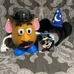 【ディズニーランド】 3点セット❗️ポップコーンバケット/カチューシャ/パスケース