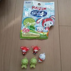 まいぜんシスターズスケーターバスボールキーホルダーマスコット5個セットまとめ売り