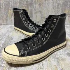 ★希少★コンバース CONVERSE オールスター レザー【26.5】ブラック