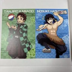【鬼滅の刃】 竈門炭治郎 嘴平伊之助 弐ノ章 戯典 inナムコ ポストカード