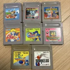 ゲームボーイソフトセット（8本）