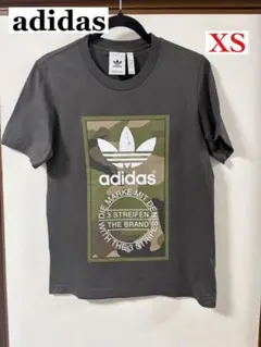 ☆adidas カモフラージュ Tシャツ XS