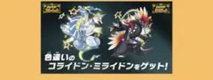 色違い コライドン・ミライドン