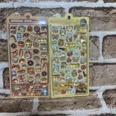 ボンボンドロップシール　ほかほかボンボン　はちみつボンボン　2点セット